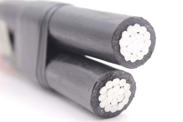 0.6/1kV Duplex WIRE ABC cable Bull 1*1/0AWG+1*1/0AWG
