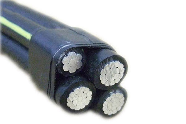 High Quality 0.6/1kv XLPE Insulated ABC Cable 3*1/0AWG+1*2AWG