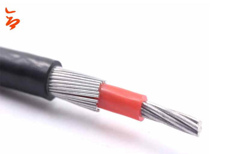 Línea de transmisión Aislamiento de PVC Cable concéntrico XLPE de un núcleo o varios núcleos 0.6 / 1kV
